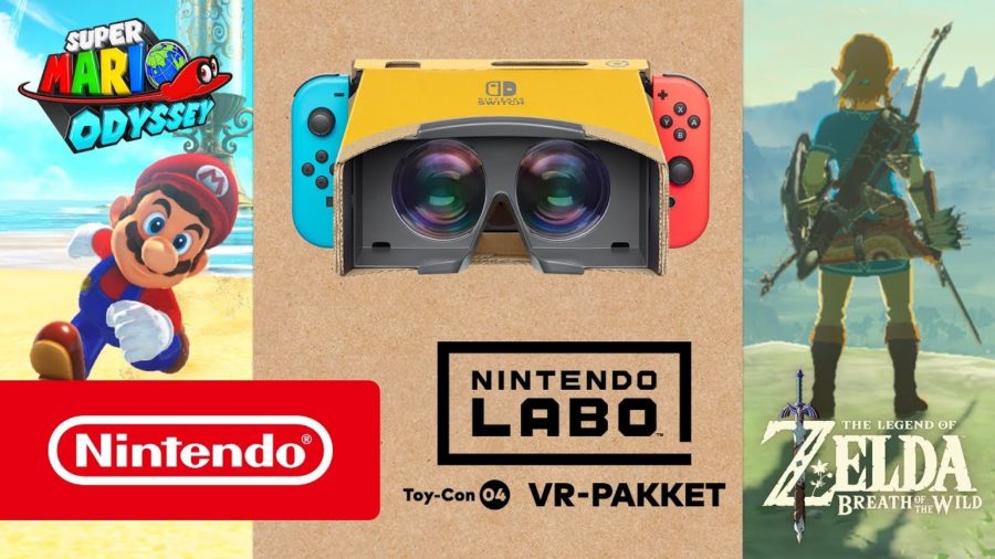 Supporto a Labo VR Kit da oggi disponibile su The Legend of Zelda: Breath of the Wild e Super Mario Odyssey