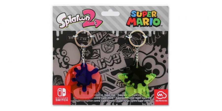 My Nintendo: Set di portachiavi Splatoon 2 a tema Super Mario disponibili per 100 punti platino