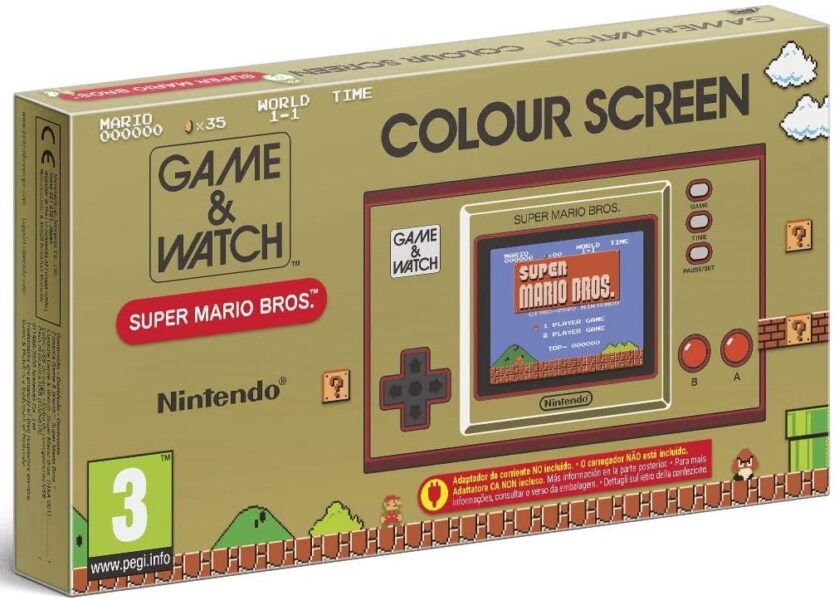 Il Game & Watch di Super Mario Bros. da oggi disponibile ufficialmente alla vendita!