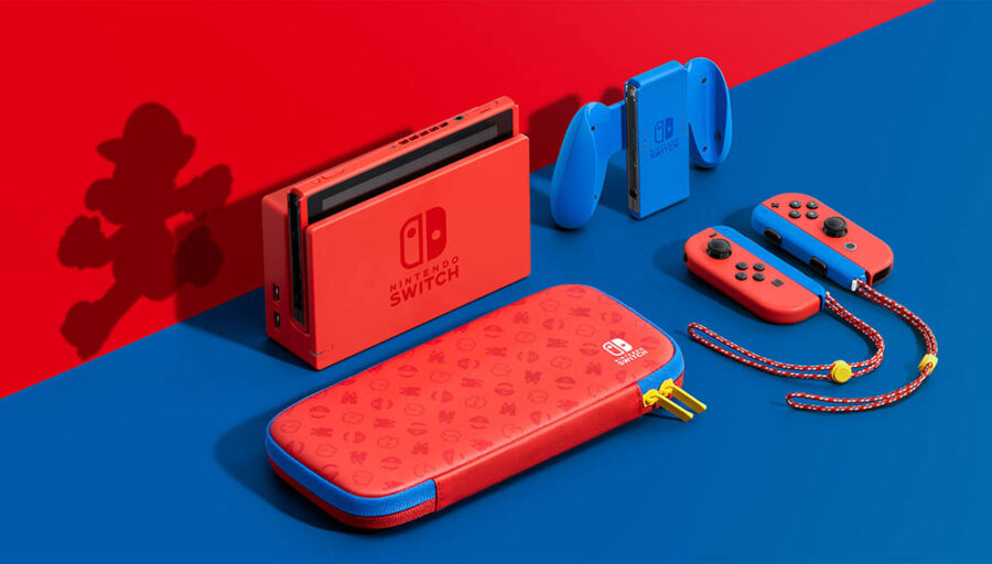 Edizione speciale di Nintendo Switch a tema Mario disponibile dal 12 febbraio 2021!