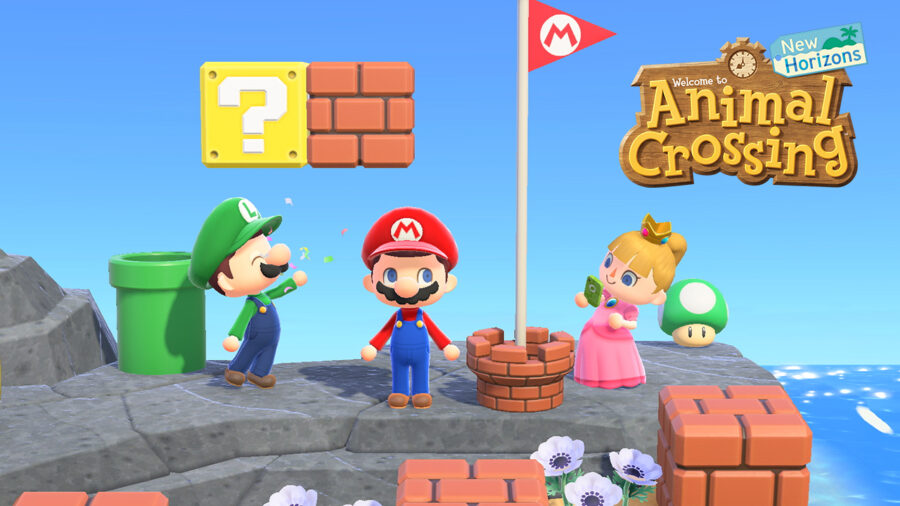 Disponibile l’update a tema Super Mario su Animal Crossing New Horizons [AGGIORNAMENTO – x1]
