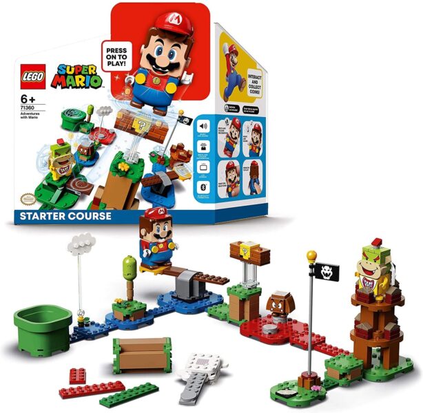 Lo Starter Pack LEGO a tema Super Mario in offerta a 49,99€ su Amazon Italia
