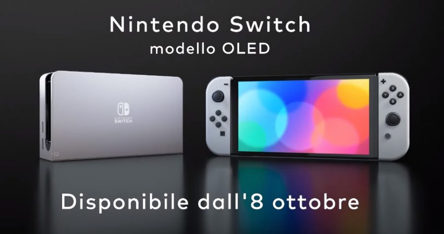 Nintendo Switch con schermo da 7 pollici OLED e memoria da 64 GB in arrivo a ottobre! Ecco tutte le novità!