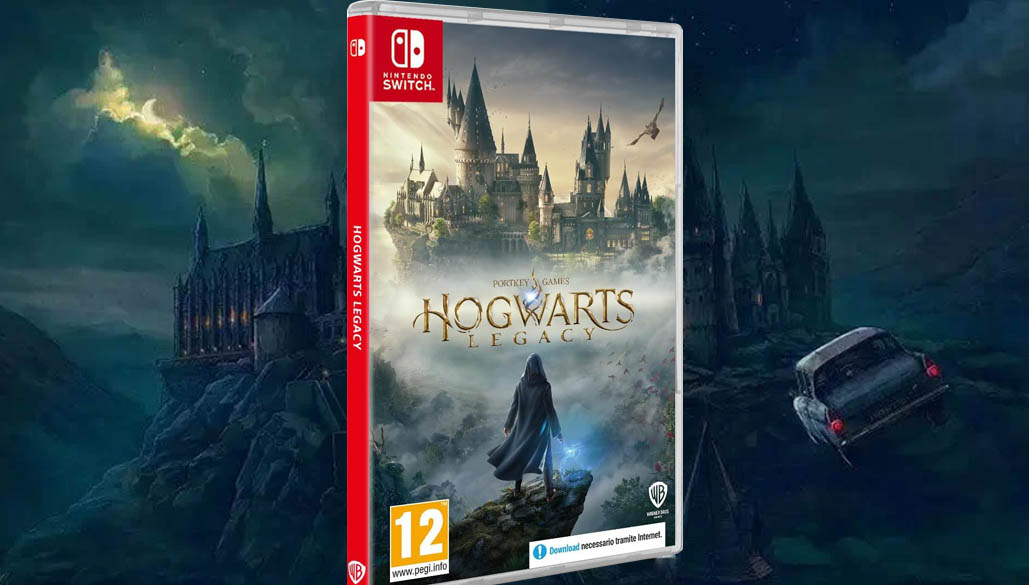 La versione fisica di Hogwarts Legacy per Nintendo Switch