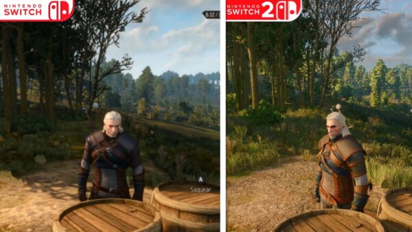 The Witcher 3 Remastered arriva domani: ecco il confronto tra Switch 2 e Switch 1, il salto grafico è enorme!
