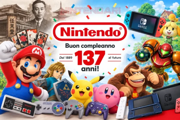 Buon compleanno Nintendo, oggi compie… 137 anni!