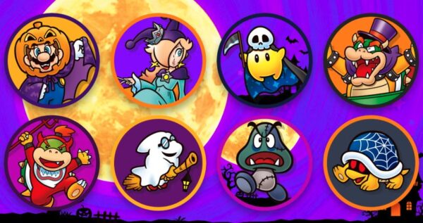Le nuove icone a tema Halloween disponibili fino al 2 novembre su Nintendo Switch Online